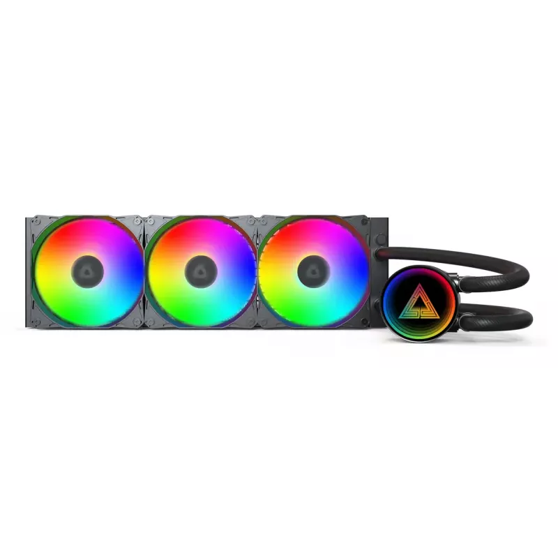Montech LightFlow ARGB 360 processor all-in-one vloeistofkoeler 12 cm zwart 1 st.