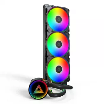 Montech LightFlow ARGB 360 processor all-in-one vloeistofkoeler 12 cm zwart 1 st.