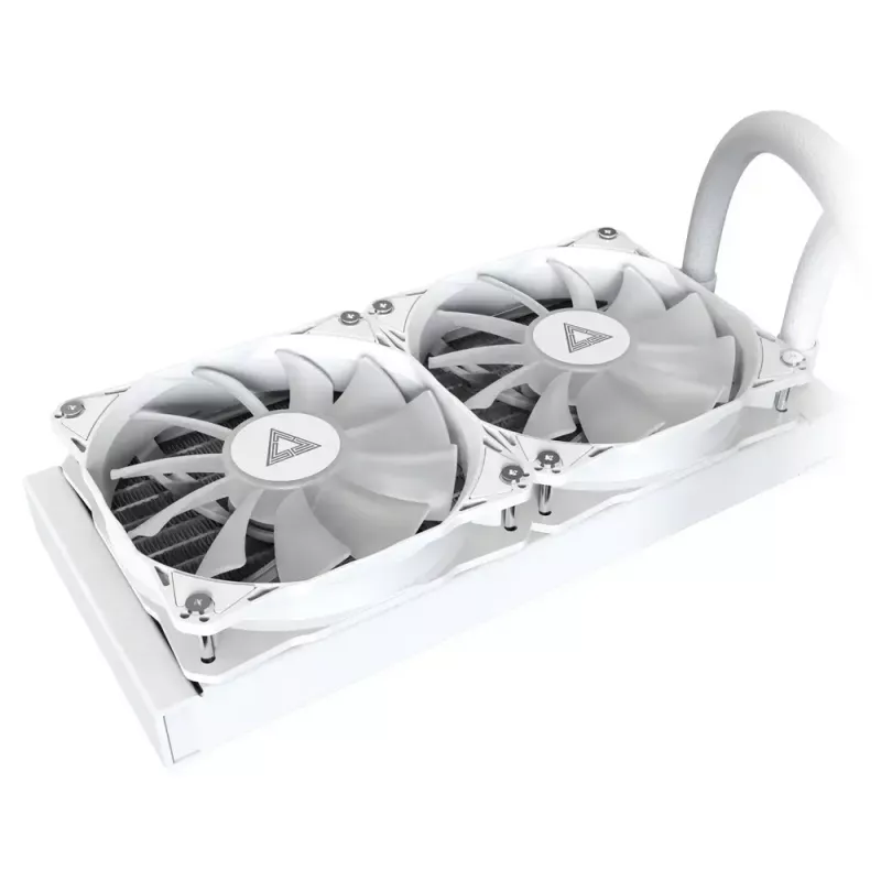 Montech LightFlow ARGB 360 processor all-in-one waterkoeling 12 cm wit 1 st.