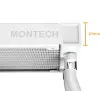 Montech HyperFlow Digital 240 processor all-in-one vloeistofkoeler 12 cm zwart 1 st.