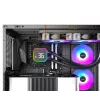 Montech HyperFlow Digital 240 processor all-in-one vloeistofkoeler 12 cm zwart 1 st.