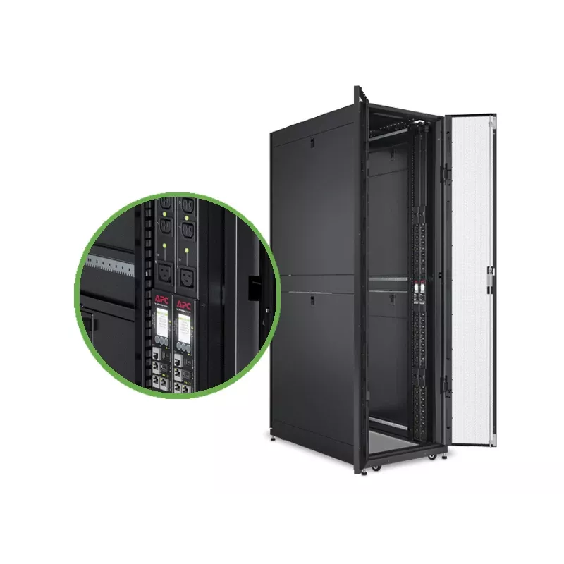 APC APDU9981EU3 stroomverdeleenheid (PDU) 24 AC-uitgangen 0U zwart