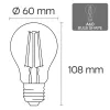 VISIONAL VS-B-10 LED-lamp, 6 W, 840 lm, 3000 K