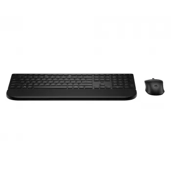 Toetsenbord- en muisset HP Multi-Device USB/Bluetooth PR585C met polssteun, zwart, muis inbegrepen