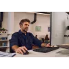 Toetsenbord- en muisset HP Multi-Device USB/Bluetooth PR585C met polssteun, zwart, muis inbegrepen