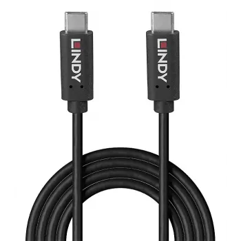 Lindy 36976 USB-kabel USB 3.2 Gen 2x2 1 m USB-C Zwart