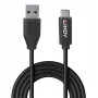 Lindy 36971 USB-kabel USB 3.2 Gen 2 (3.1 Gen 2) 1 m USB A USB C Zwart
