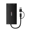 Lindy 43430 Videokabel-adapter 0,11 m USB Type-C 2 x HDMI zwart