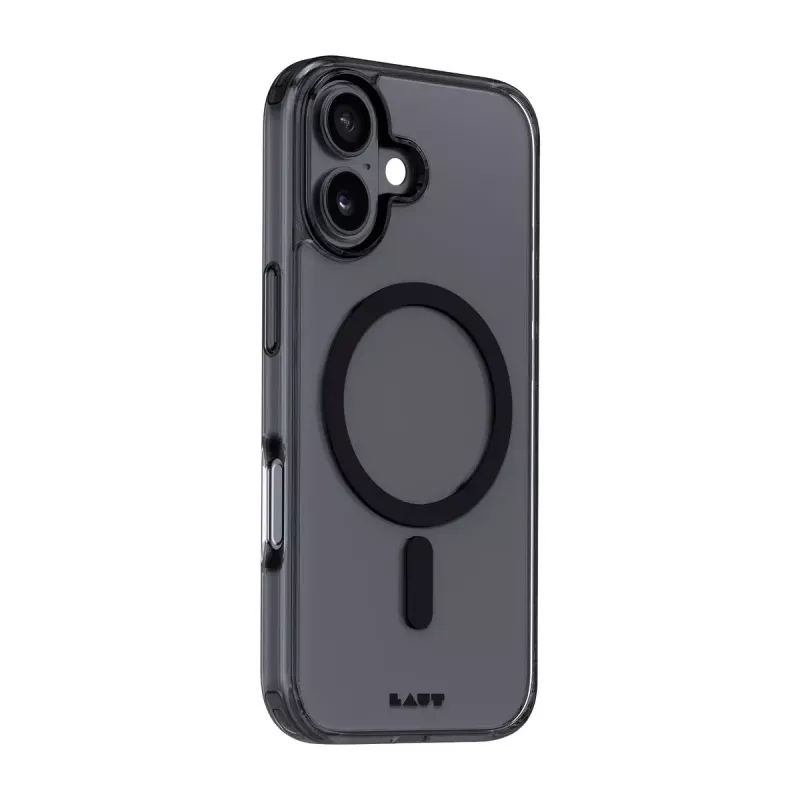 Cover LAUT CRYSTAL FLURO iPhone 17 16 cm zwart