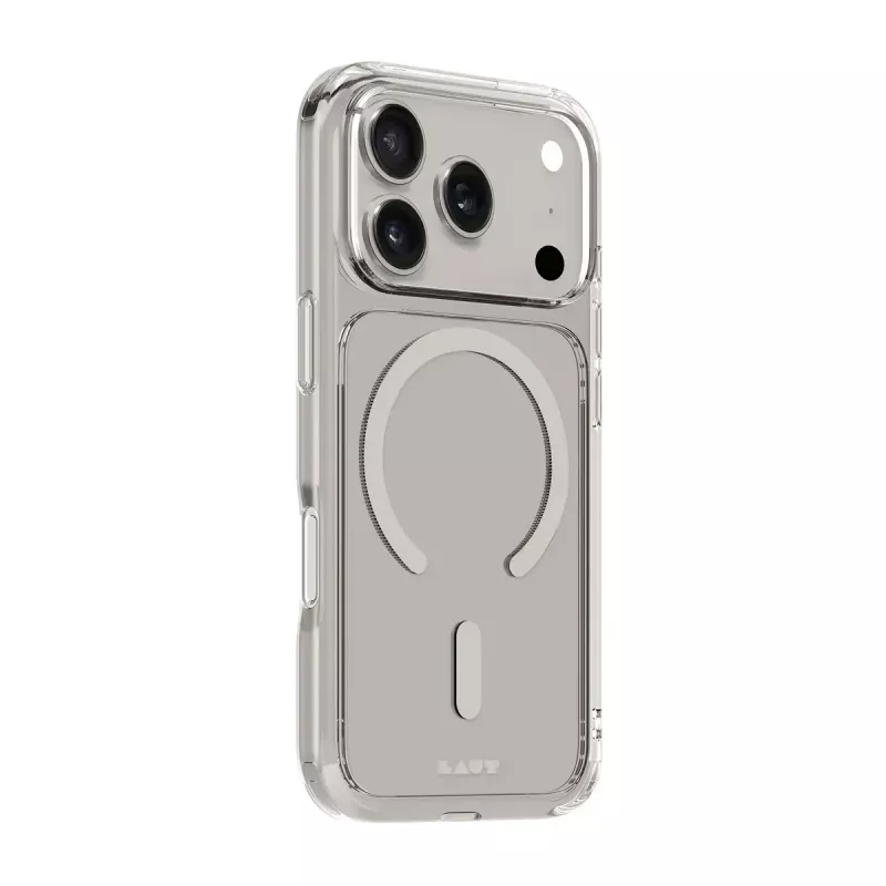 Cover LAUT CRYSTAL FLURO iPhone 17 Pro 16 cm grijs