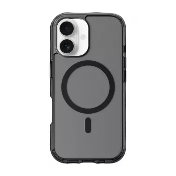 Hoesje LAUT CRYSTAL MATTER iPhone 17 16 cm zwart transparant