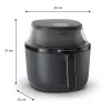 Heteluchtfriteuse Philips 3000 Serie NA330/00 — 6,2 l, 1700 W, touch-led, zwart