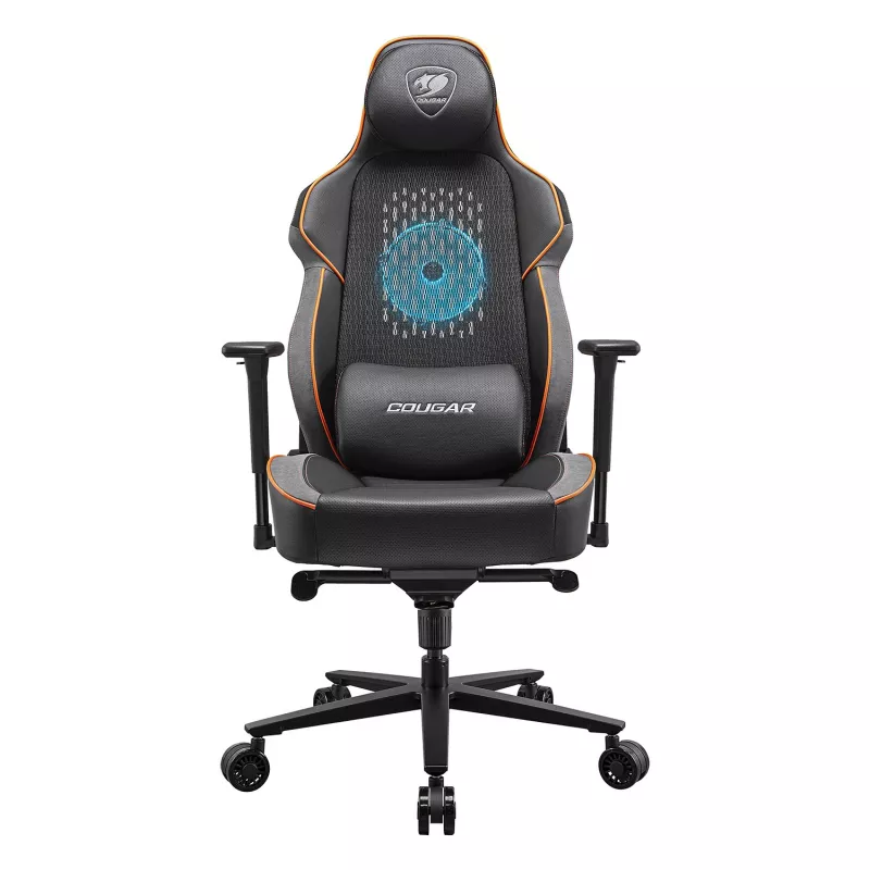 Gamingstoel COUGAR Gaming NxSys Aero Harde zitting zwart/oranje