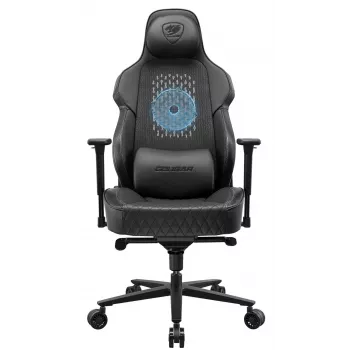 COUGAR CGR-ARP-BLB universele gamingstoel gevoerde zitting zwart, oranje