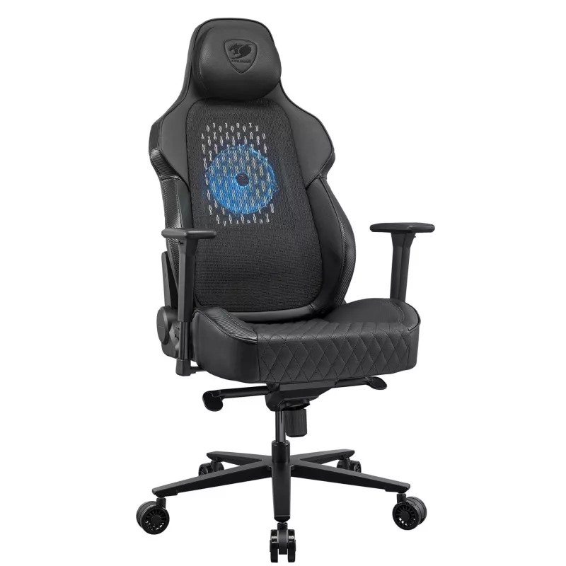 COUGAR CGR-ARP-BLB universele gamingstoel gevoerde zitting zwart, oranje