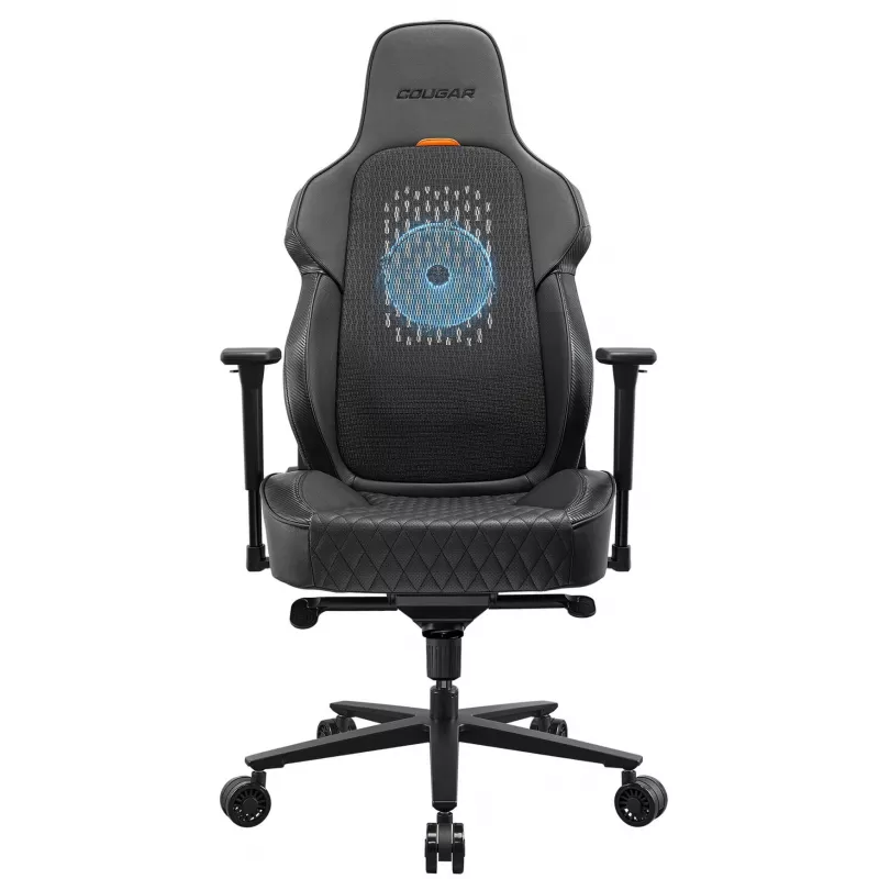COUGAR CGR-ARP-BLB universele gamingstoel gevoerde zitting zwart, oranje