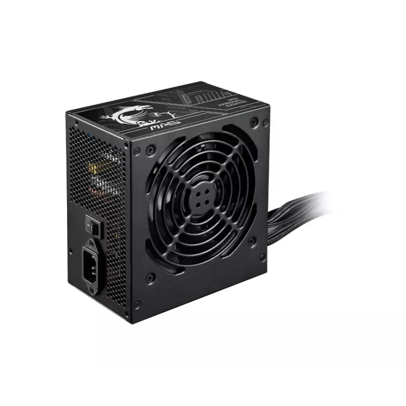 Voeding MSI MAG A650BN PCIE5 II 650W 20+4 pin ATX 80 PLUS Bronze zwart
