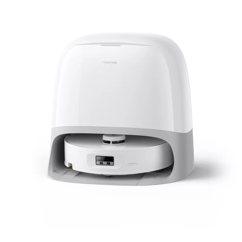 Roborock stofzuigrobot Qrevo Curv 2 Flow – stofzak, 0,325 l, Li-Ion 5200 mAh, 240 min, wit
