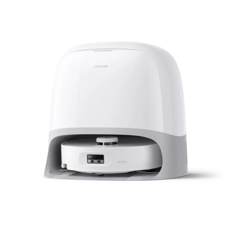 Roborock stofzuigrobot Qrevo Curv 2 Flow – stofzak, 0,325 l, Li-Ion 5200 mAh, 240 min, wit