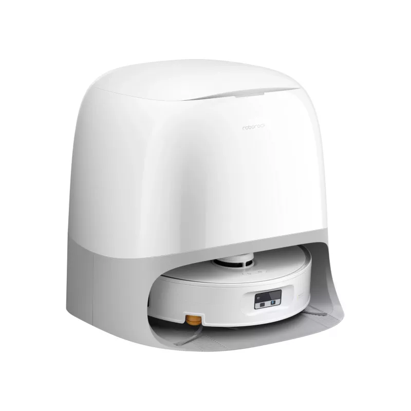 Roborock stofzuigrobot Qrevo Curv 2 Flow – stofzak, 0,325 l, Li-Ion 5200 mAh, 240 min, wit