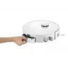 Roborock stofzuigrobot Qrevo Curv 2 Flow – stofzak, 0,325 l, Li-Ion 5200 mAh, 240 min, wit