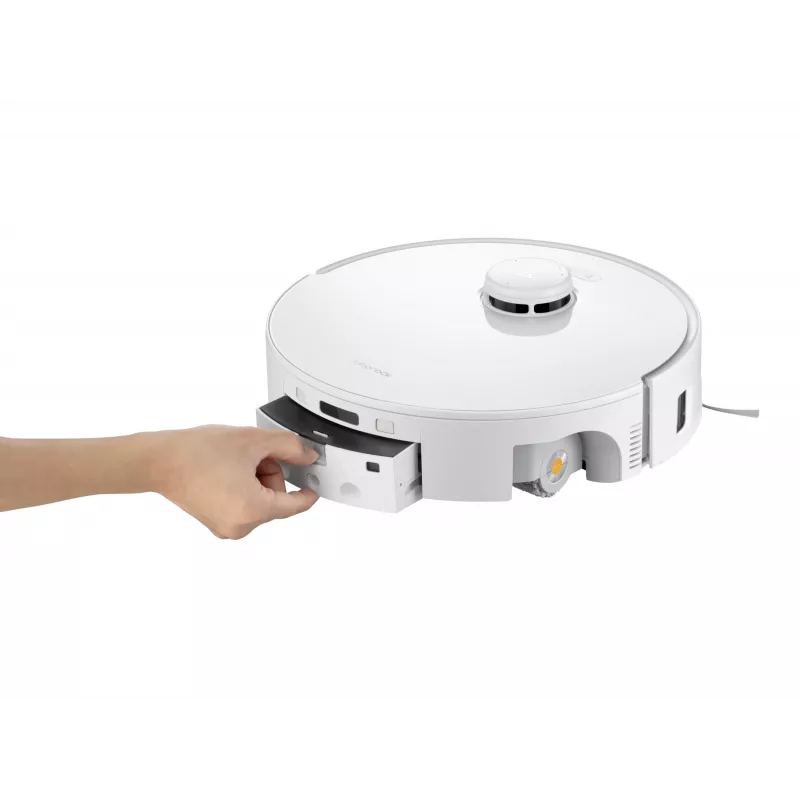 Roborock stofzuigrobot Qrevo Curv 2 Flow – stofzak, 0,325 l, Li-Ion 5200 mAh, 240 min, wit