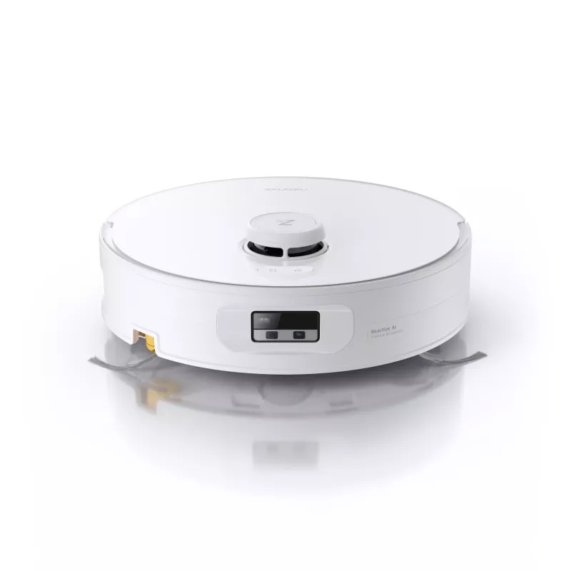 Roborock stofzuigrobot Qrevo Curv 2 Flow – stofzak, 0,325 l, Li-Ion 5200 mAh, 240 min, wit