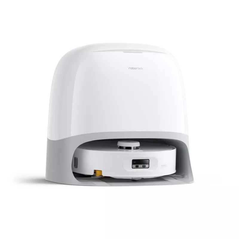 Roborock stofzuigrobot Qrevo Curv 2 Flow – stofzak, 0,325 l, Li-Ion 5200 mAh, 240 min, wit