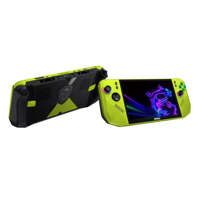 MSI CLAW A8 BZ2EM-048NL draagbare spelconsole 20,3 cm (8 inch) 1 TB touchscreen Wi-Fi groen