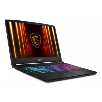 MSI Katana 15 HX B14WFK-845NL Intel® Core™ i7 i7-14650HX laptop 39,6 cm (15,6 inch) Full HD 16 GB DDR5-SDRAM 1 TB SSD NVIDIA GeForce RTX 5060 Wi-Fi 6E (802.11ax) Windows 11 Home zwart