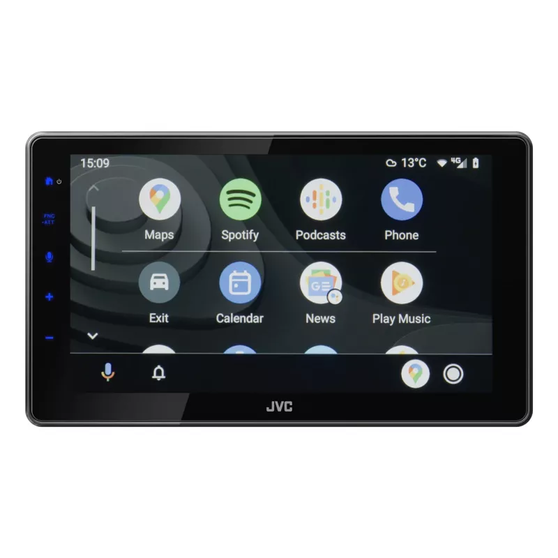 JVC KW-Z900DBW 9 inch 1-DIN autoradio, DAB, Bluetooth, WiFi, CarPlay/Android Auto