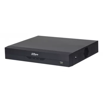 Digitale videorecorder DAHUA XVR5108HS-4KL-I3/T — 8-kanaals DVR, H.265/H.264, SATA tot 16 TB, Gigabit Ethernet, 12 V DC, zwart
