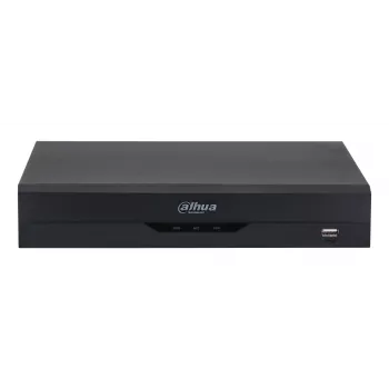 Digitale videorecorder DAHUA XVR5108HS-4KL-I3/T — 8-kanaals DVR, H.265/H.264, SATA tot 16 TB, Gigabit Ethernet, 12 V DC, zwart