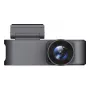 Dashcam DAHUA S5PRO 4K Ultra HD dubbele camera, 2 camera's, 1,47 inch display, MicroSD tot 128 GB, USB-C, gelijkstroomvoeding, zwart