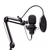 Podcast-microfoon TRUST GXT 270 Emita II+ — condensator-USB, bedraad, metalen behuizing, zwart, 2,5 m kabel