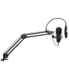 Podcast-microfoon TRUST GXT 270 Emita II+ — condensator-USB, bedraad, metalen behuizing, zwart, 2,5 m kabel