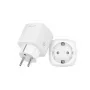 TRUST 71301 slimme stekker – Wi-Fi stopcontact binnen, 3000 W, wit, 52×52×86 mm
