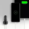 Autolader AXAGON PWC-PQ48, 48 W, USB-C (PD3.0) + USB-A (QC4+), ingang 12–24 V, zwart