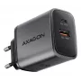 Voeding AXAGON ACU-PQ67, 67W, PD3.0 + QC4+, 1x USB-C + 1x USB-A, 100–240V, grijs/zwart