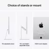 Monitor Apple Studio Display 27 inch 5K (5120×2880) LED, standaardglas, VESA-houder, zilver