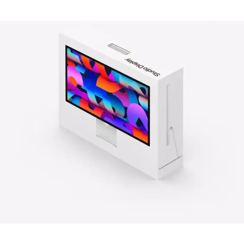Monitor Apple Studio Display 27 inch 5K (5120×2880) LED, standaardglas, VESA-houder, zilver