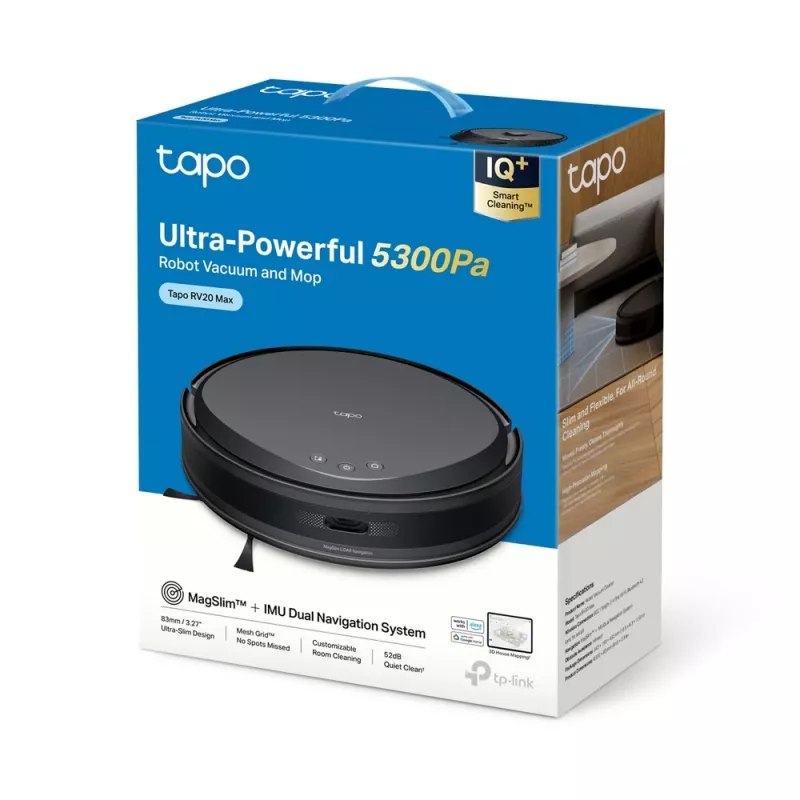 TP-Link Tapo RV20 Max Zwart