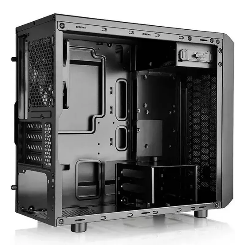 PC-behuizing Thermaltake VERSA H15 Micro Tower zwart
