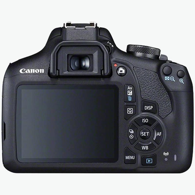 Canon EOS 2000D + EF-S 18-55mm f/3.5-5.6 IS II spiegelreflexcamera kit 24.1 MP CMOS 6000 x 4000 pixel zwart