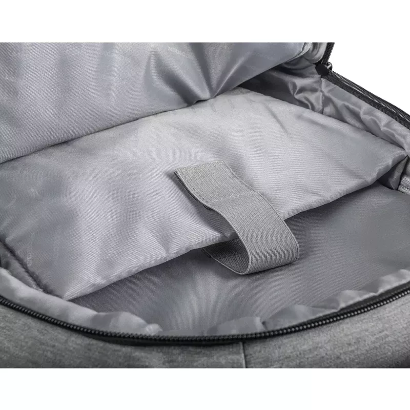 Rugzak Modecom SMART 15 zwart/grijs polyester 15,6 inch