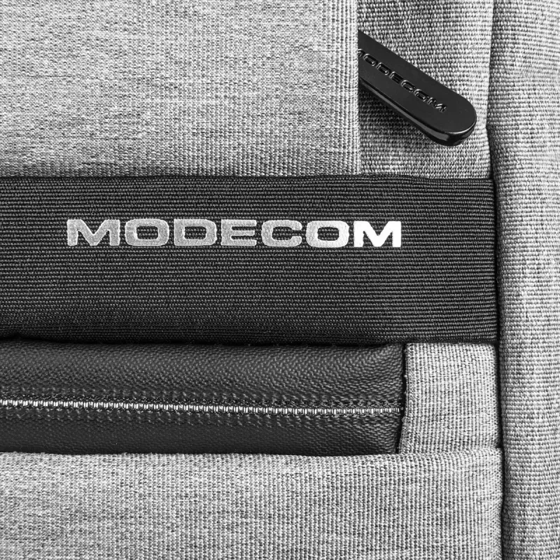 Rugzak Modecom SMART 15 zwart/grijs polyester 15,6 inch