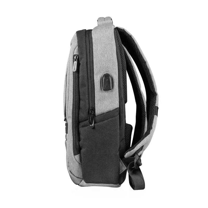 Rugzak Modecom SMART 15 zwart/grijs polyester 15,6 inch