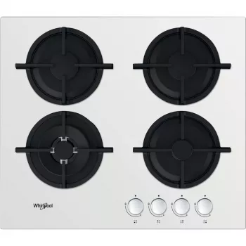 Whirlpool AKT 625/WH zwart, wit inbouw 60 cm gas 4 zone(s)