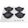 Whirlpool AKT 625/WH zwart, wit inbouw 60 cm gas 4 zone(s)
