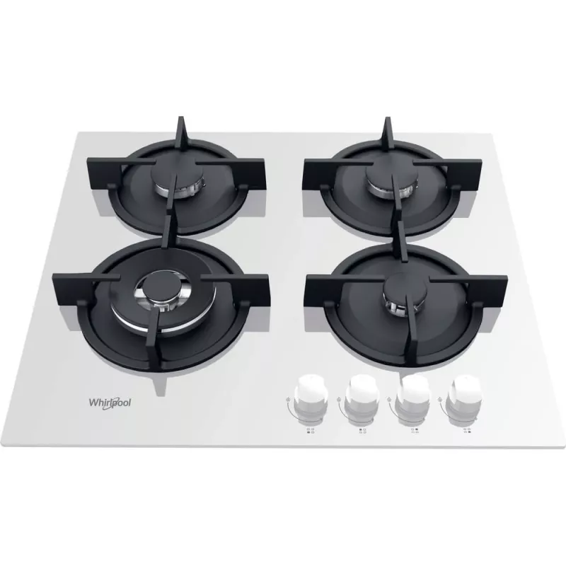 Whirlpool AKT 625/WH zwart, wit inbouw 60 cm gas 4 zone(s)
